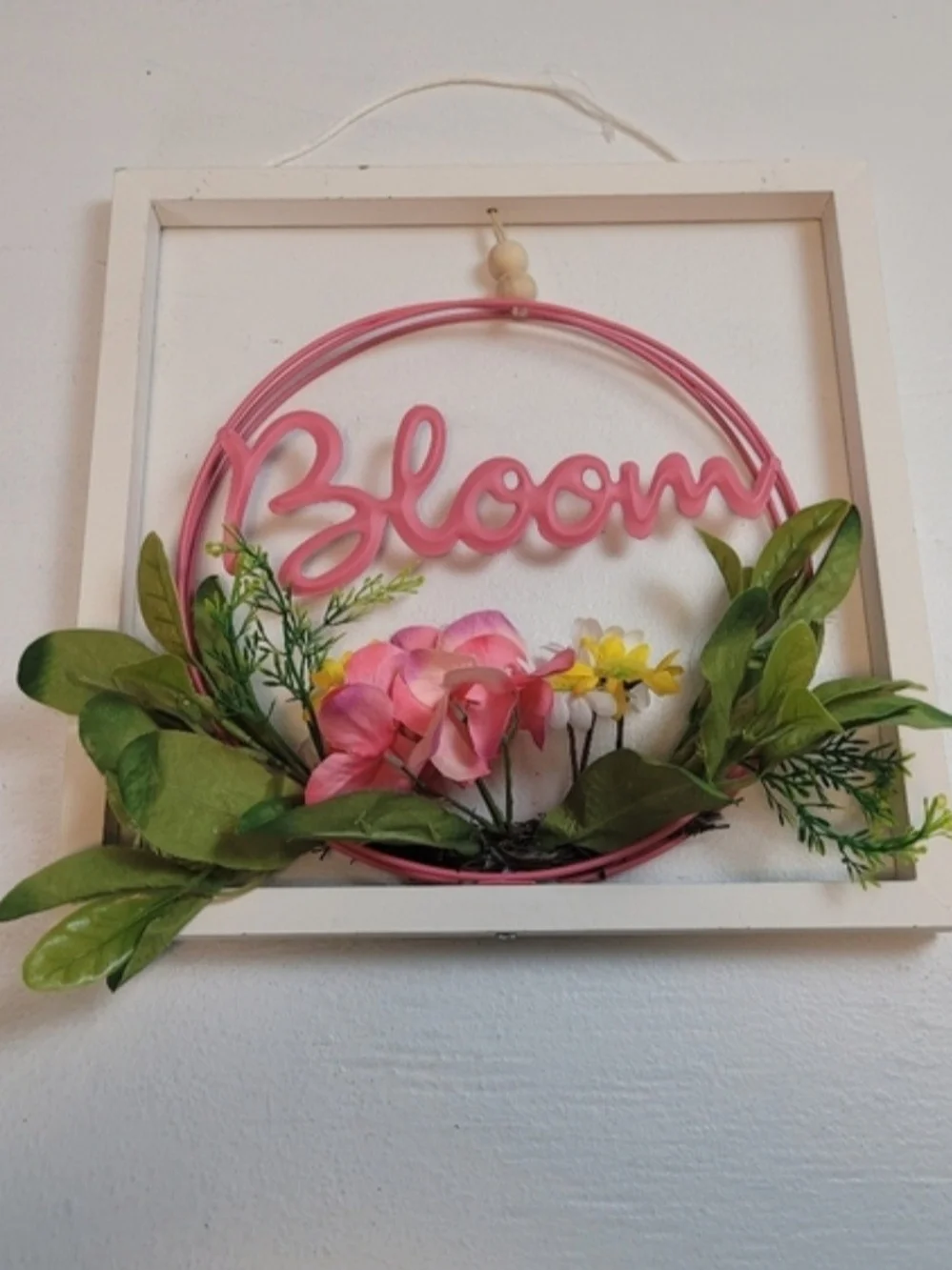Bloom Pink Floral Wall Decor